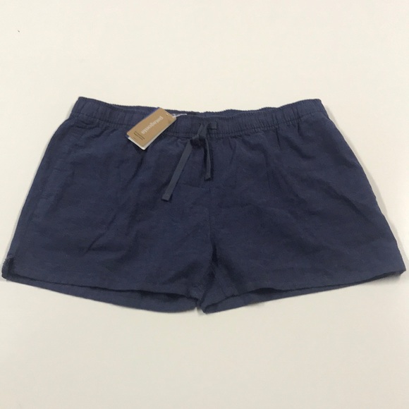 🆕 PATAGONIA Womens MEDIUM Blue Island Hemp Shorts - Picture 5 of 8